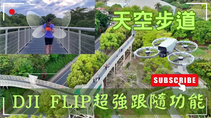 點我看 DJI FLIP 天空步道全線景色預覽