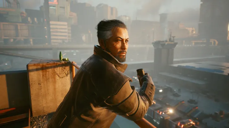 他在樓頂與V閒聊時說了一句話，類似於「你們口口聲聲說著企業不好，但卻拿不出更好的解決方案」儘管這不會將權威對人的壓榨化為正當，但在這不斷墜落的世界裡，恐怕他的話也沒什麼錯。