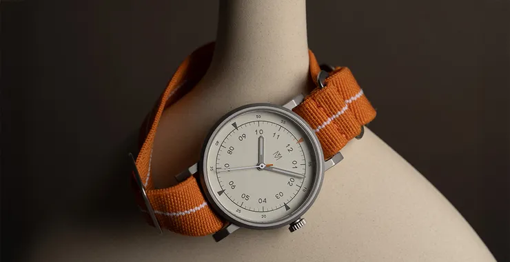 手錶：MUS-01 ORANGE P 34MM