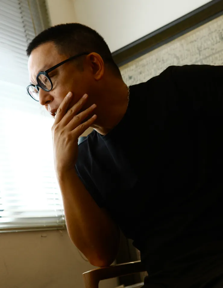 沈可尚導演專訪照。/攝影:拍照小沈