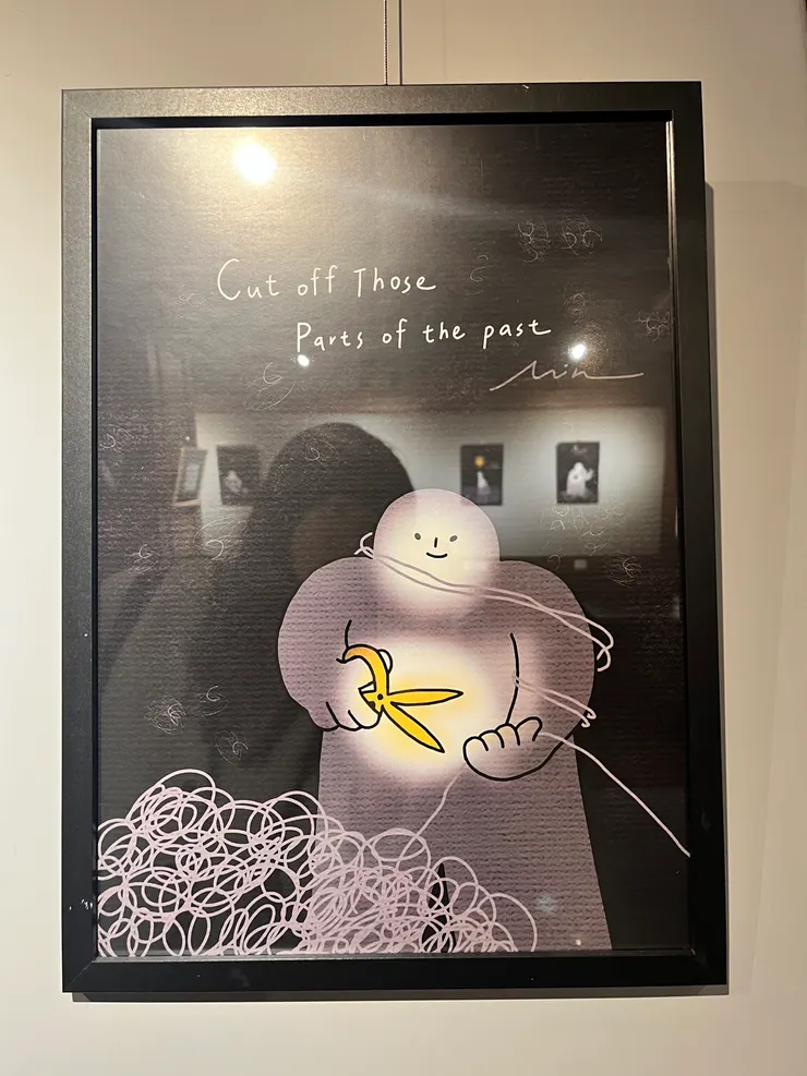 【無處安放】畫家阿憫的作品展，溫柔地接住每一個路過的旅人