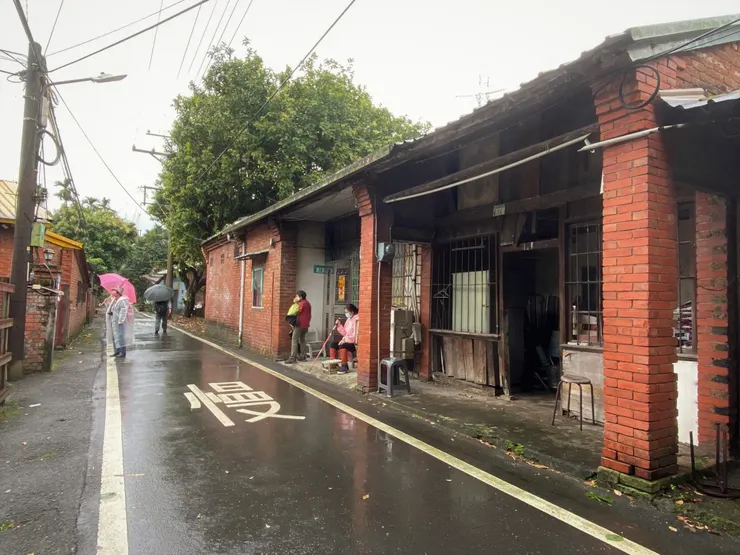 灣潭聚落古老的街屋