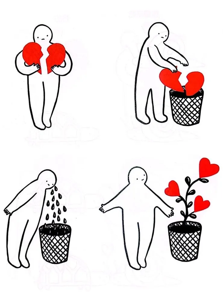 一則愛的故事 / 翻拍自書本