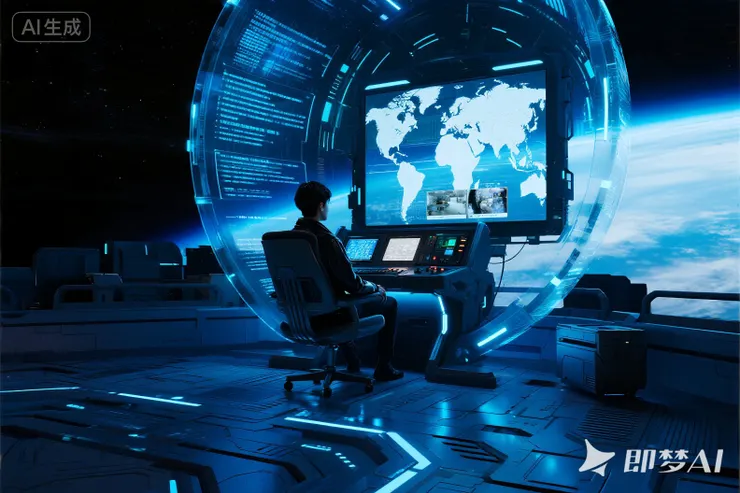 「這是我事情查詢的過程狀態，更深更深一層。」視野會拉遠到包含宇宙.