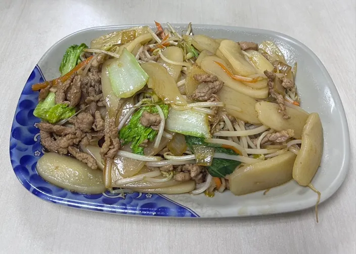 炒寧波年糕(小) 120元