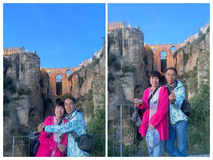 韓國夫妻幫忙拍照