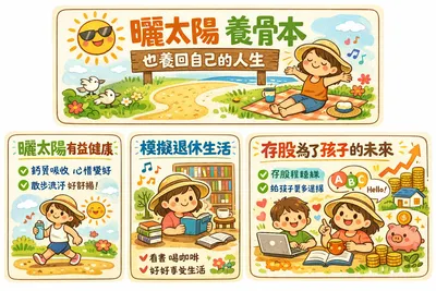 ☀️ 曬太陽，養骨本｜也養回自己的人生
