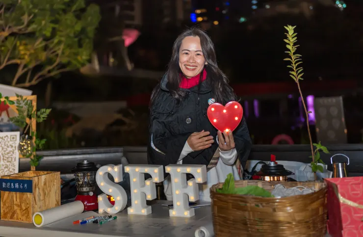 蓓蓓創辦心靈影展SFF傳達幸福的理念