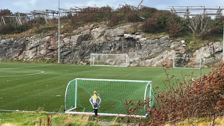 北極圈盡頭的足球場