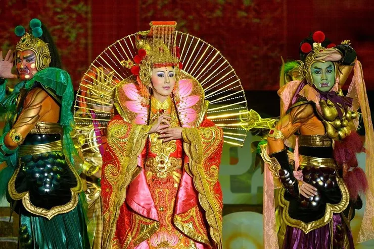 燈會揭開臺南400年序幕，明華園戲劇總團《媽祖》揭開美麗安平燈區面紗