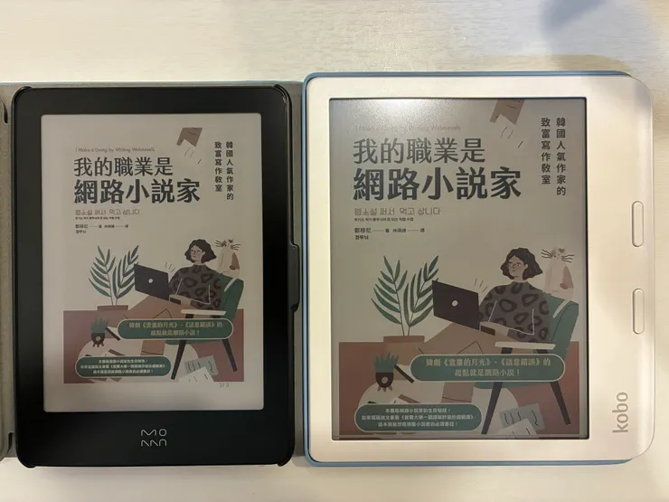 Pantone 6的色彩表現與Kobo Libra Colour不分軒輊