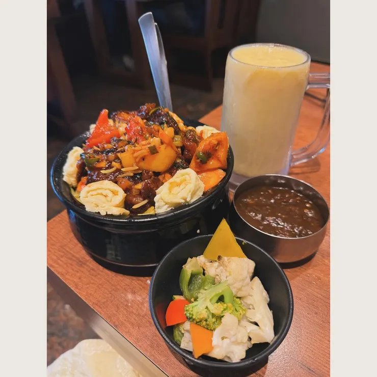 南印吃牛，這是牛排