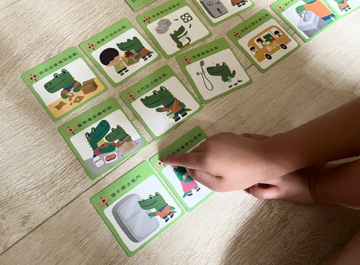 將所有永續行動卡上的星星加總算算看得幾分