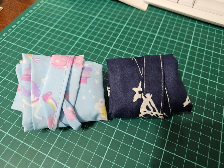 可以收納成小小的