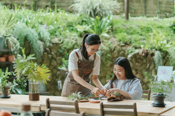 親手種下一株香草，體驗與自然的對話。