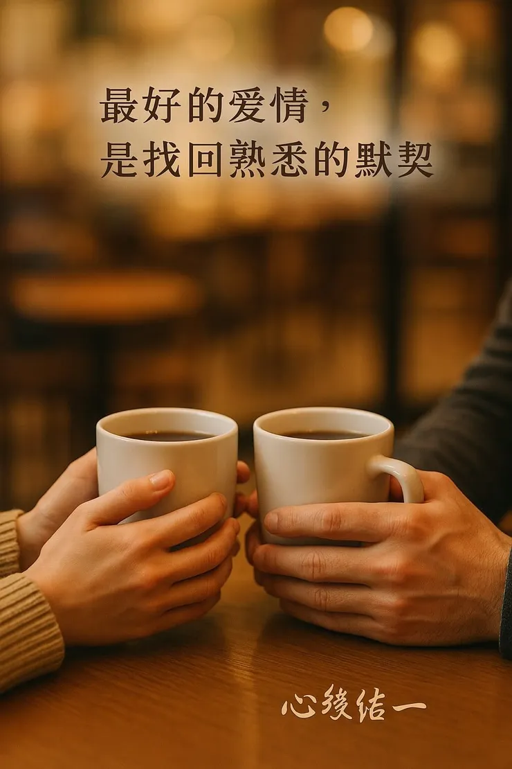 最好的愛情，是找回熟悉的默契