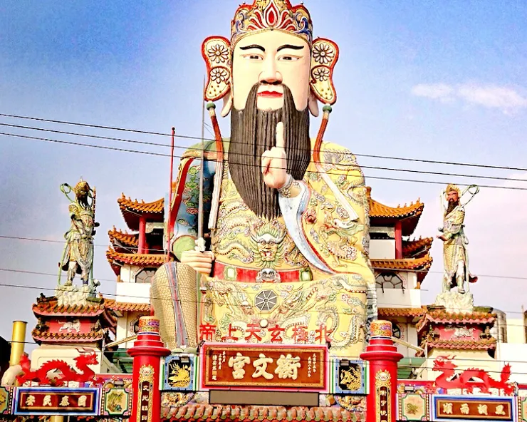 玄天上帝巨像）圖片截圖於網路）