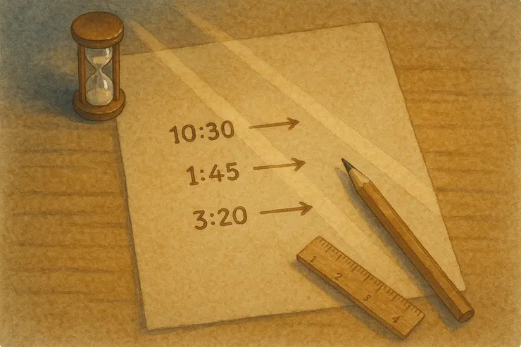 先排次序,再放情緒。