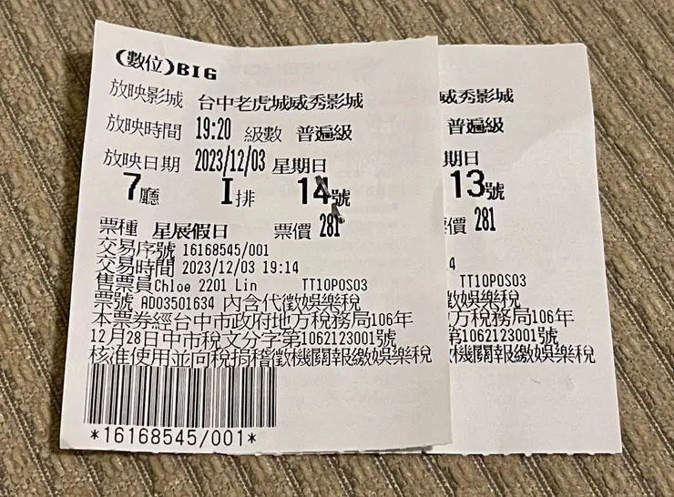 首週末進戲院看《BIG》