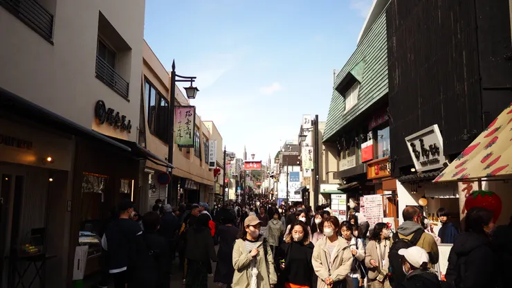 小町通 人潮滿滿