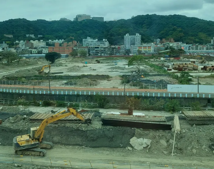 塭仔圳市地重劃施工案場