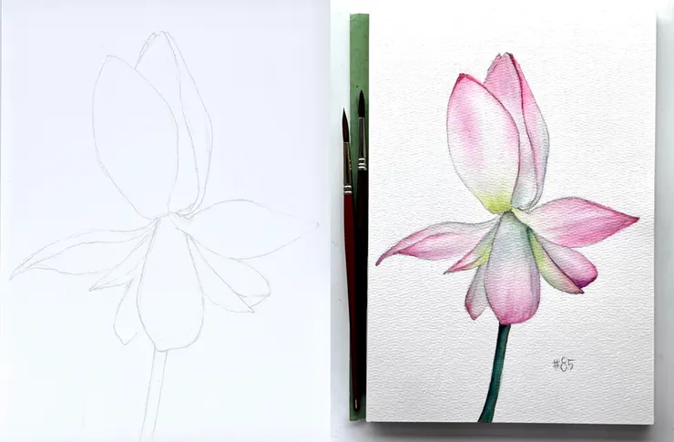 圖YHCC@水彩練習W85, 26x18cm, AUG2025