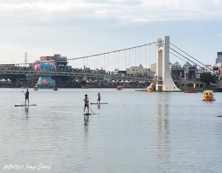 ▲龍潭觀光大池/圖片來源：Betty's Jump Diary