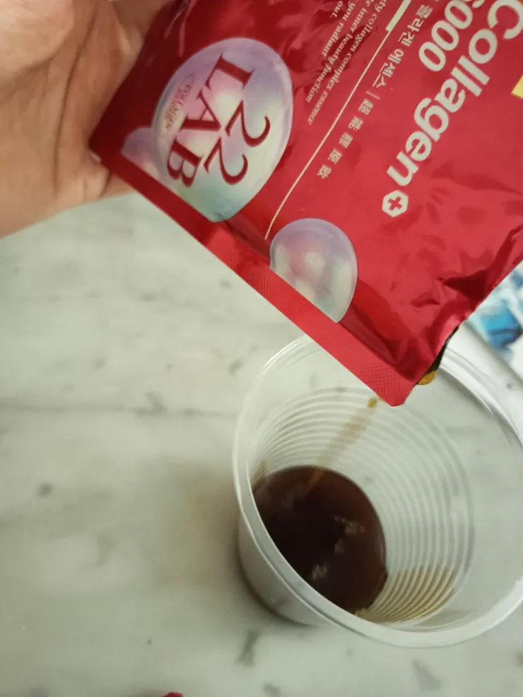 Collagen流出來了