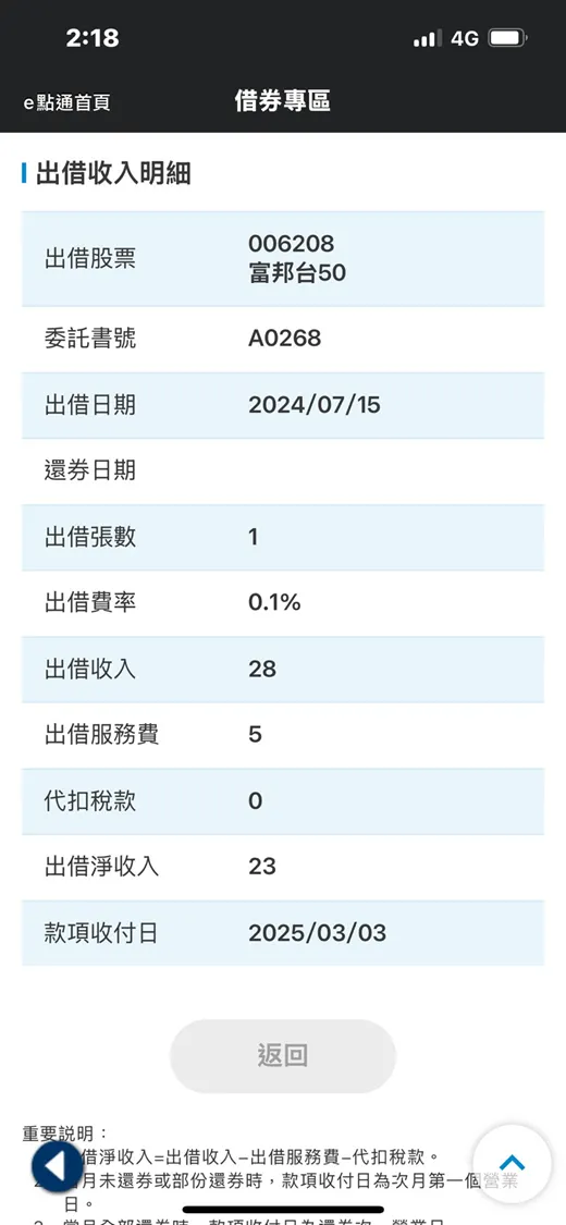 雙寶老爹006208定期定額全記錄，2025年03月