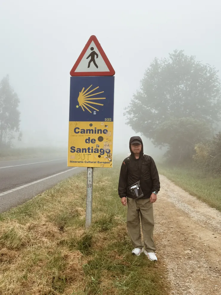 Camino上憂鬱的男子～🤣