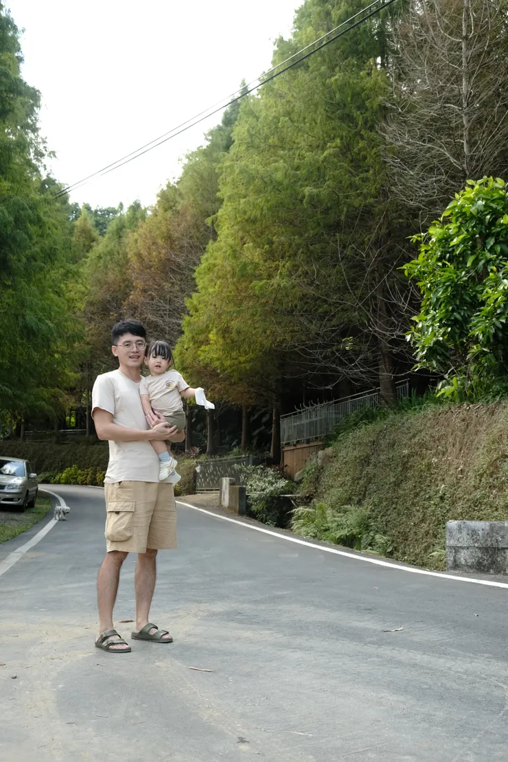 隔壁餐廳的落羽松很漂亮，但需要消費才能進去拍照