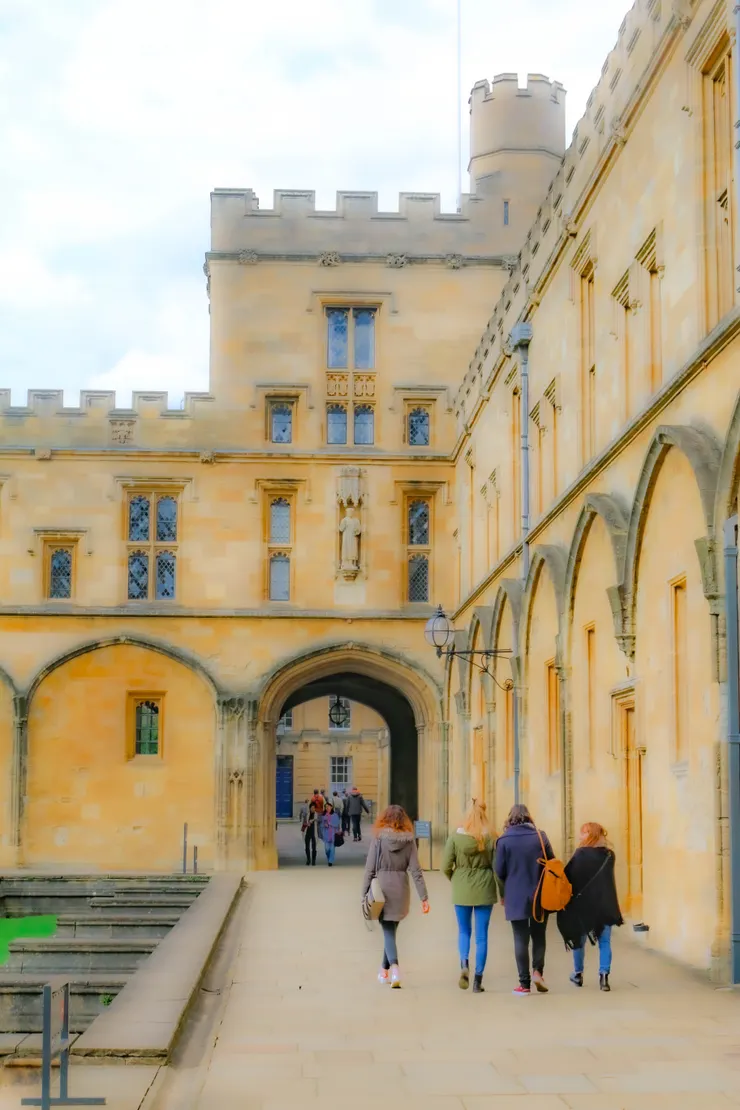 基督教堂學院一景