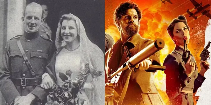 Gus March-Phillipps 與 Marjorie Stewart 在郵局局長任務結束之後,兩人步入婚姻