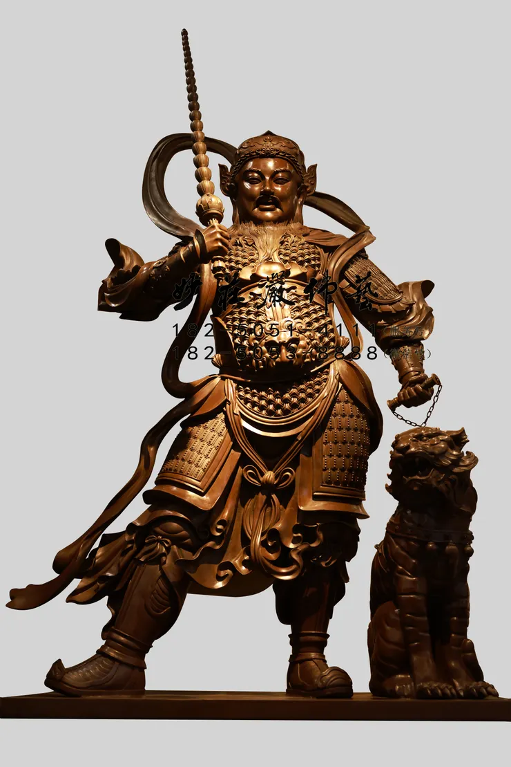 趙公明元帥神像