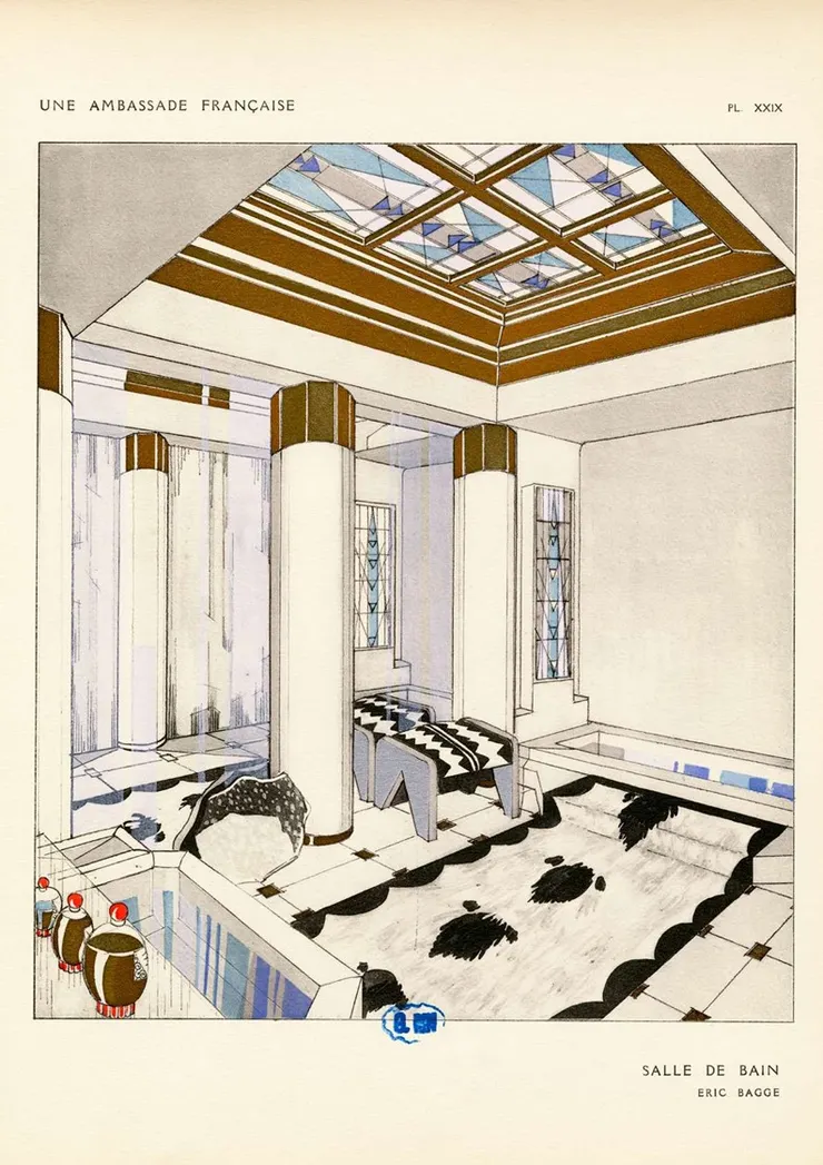 1925 年的「國際現代裝飾與工業藝術博覽會」之景