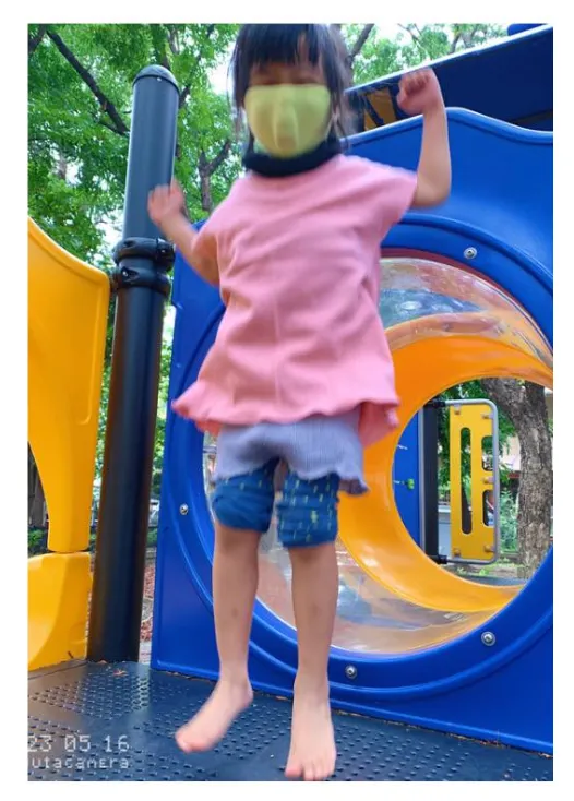 佳芬阿姨的愛心護身口罩與媽媽的愛心手作護身洋裝