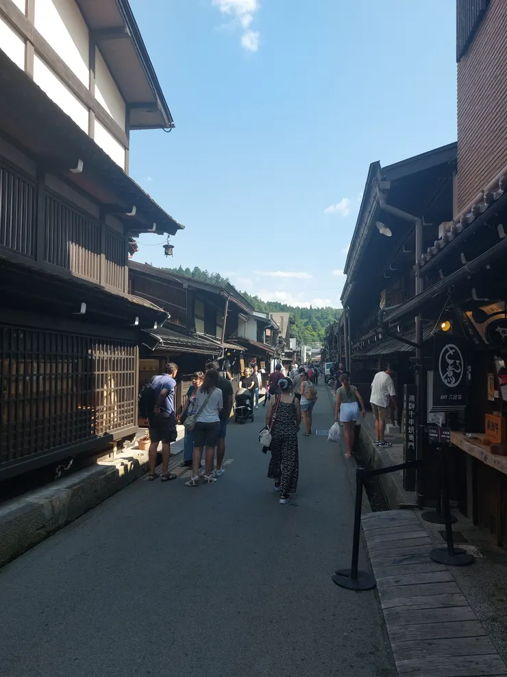 古色古香的高山街道