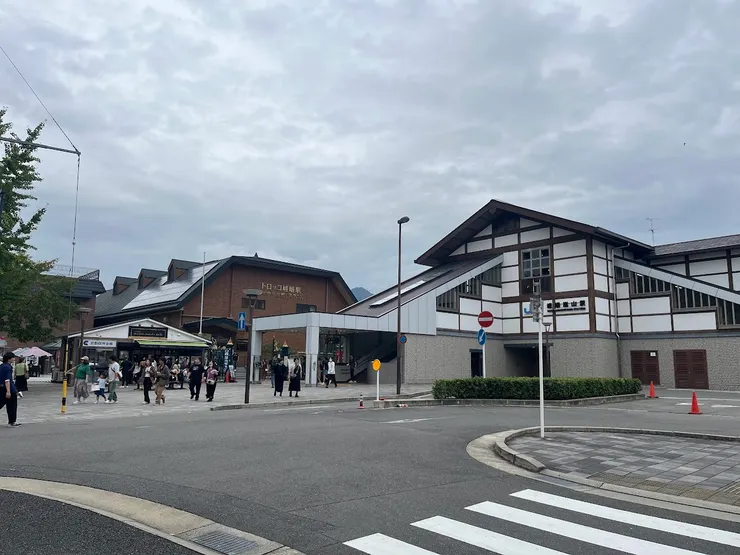 小火車嵯峨站+JR嵯峨嵐山站