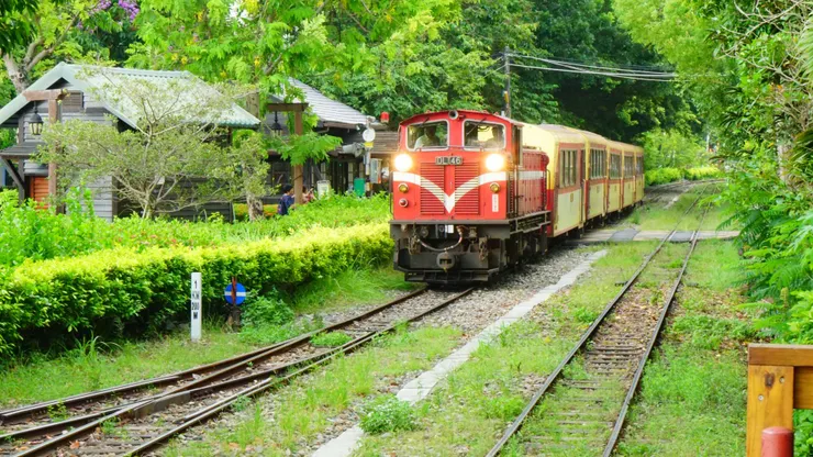 今天最後一班上山的列車