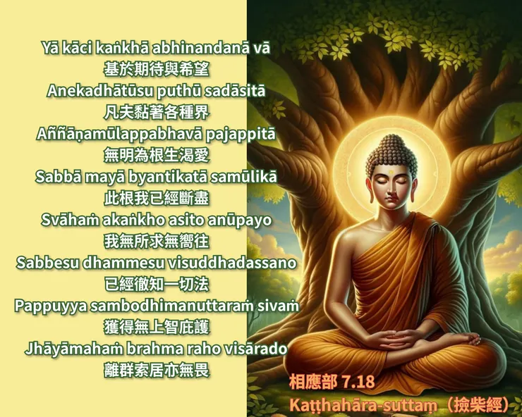 佛陀法語 | 關於執著