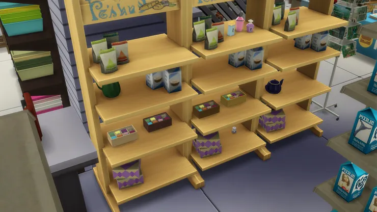 臨時的特別品也很容易擺得零零落落。