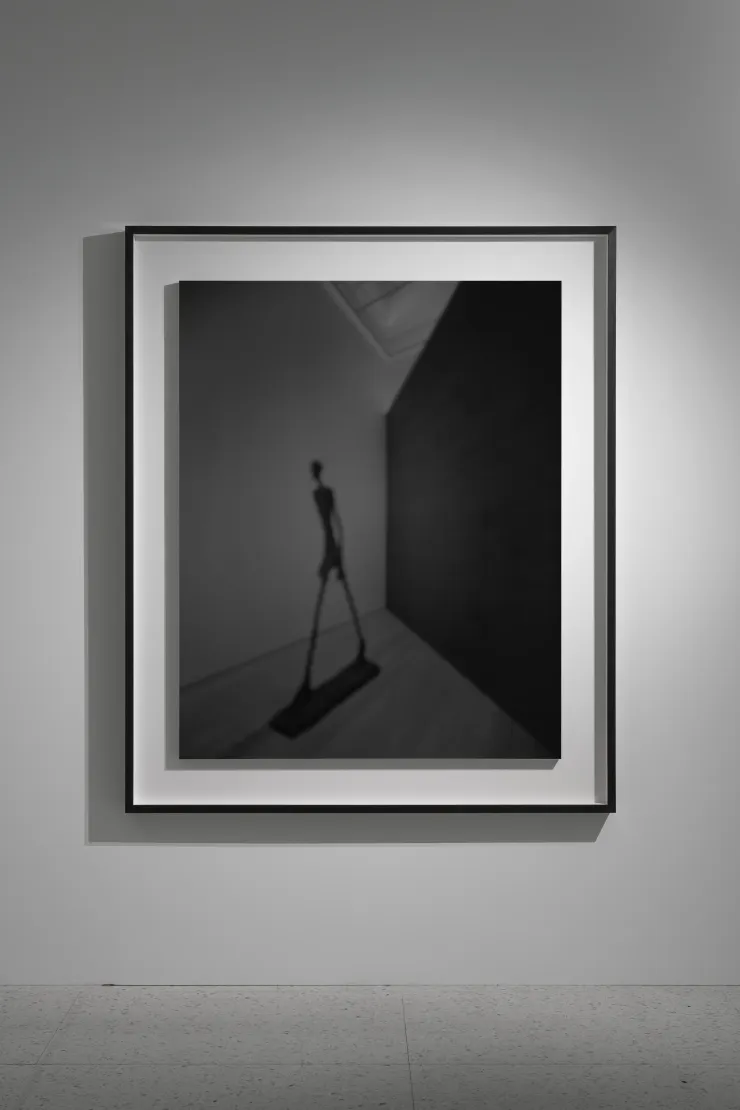 Past Presence 071, L'homme qui marche II, Alberto Giacometti, 2016∕影像提供：文心藝所