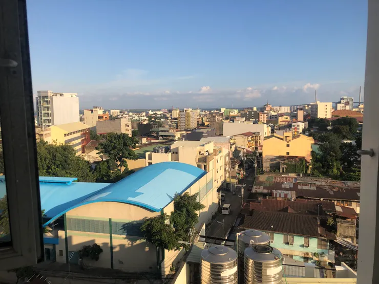 從我們hotel看出去的景色,7樓