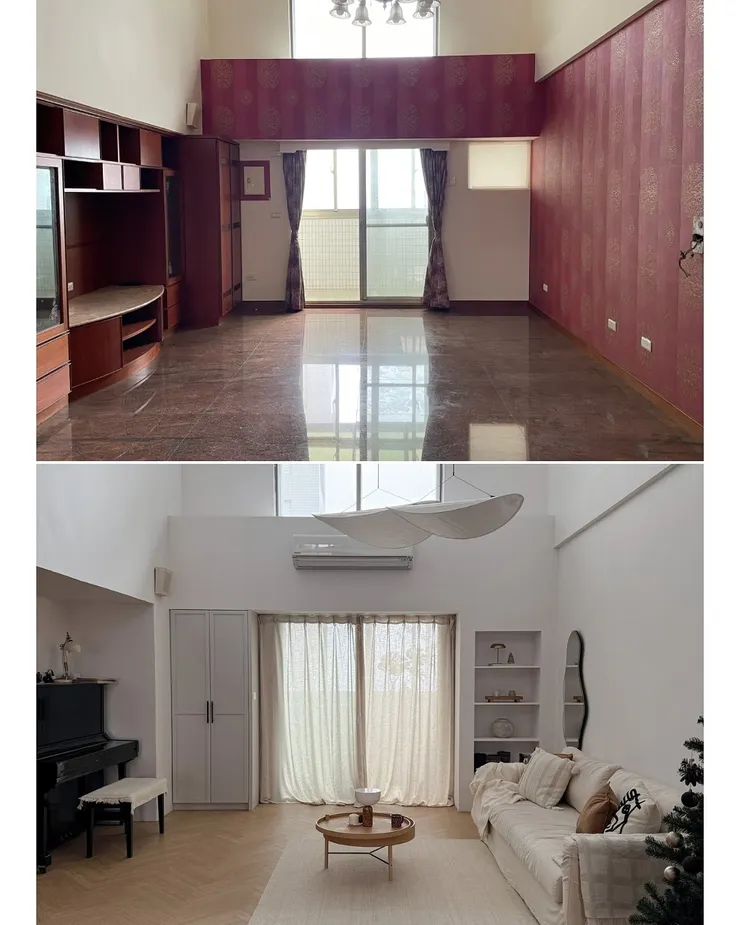 改變是不是超級巨大呢～