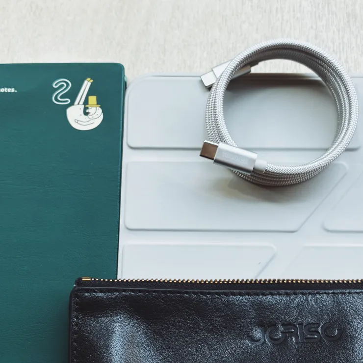 TOUGHER Type-C to C快充編織捲捲線充電線-9