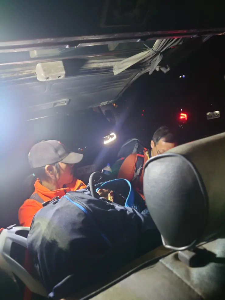 準備搭730林道碰碰車，搖晃程度不亞於郡大林道碰碰車