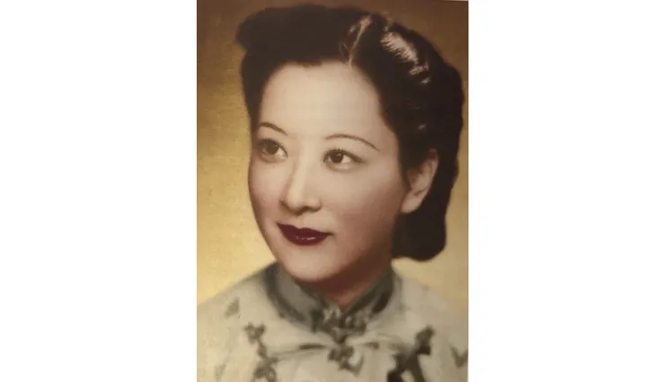 趙孫樹瑩的姆媽費寶樹（截自《追憶上海》）