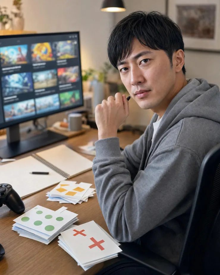 梁练伟根据购买时机筛选 Steam 新作是否首发或观望