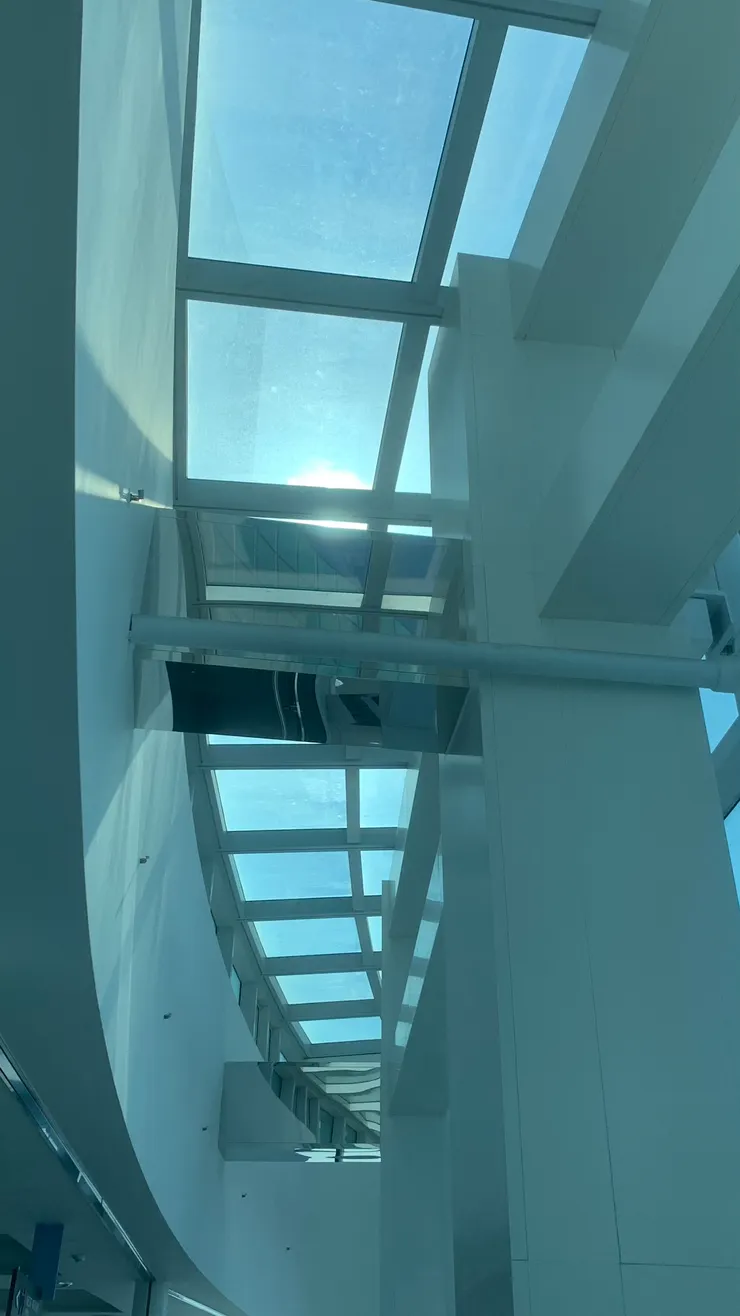 照進來的光很美。