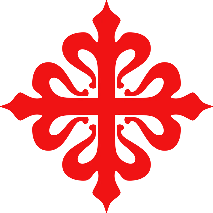 Orden de Calatrava的軍隊旗幟Photo Credits: Heralder - Own work, CC BY-SA 3.0, source